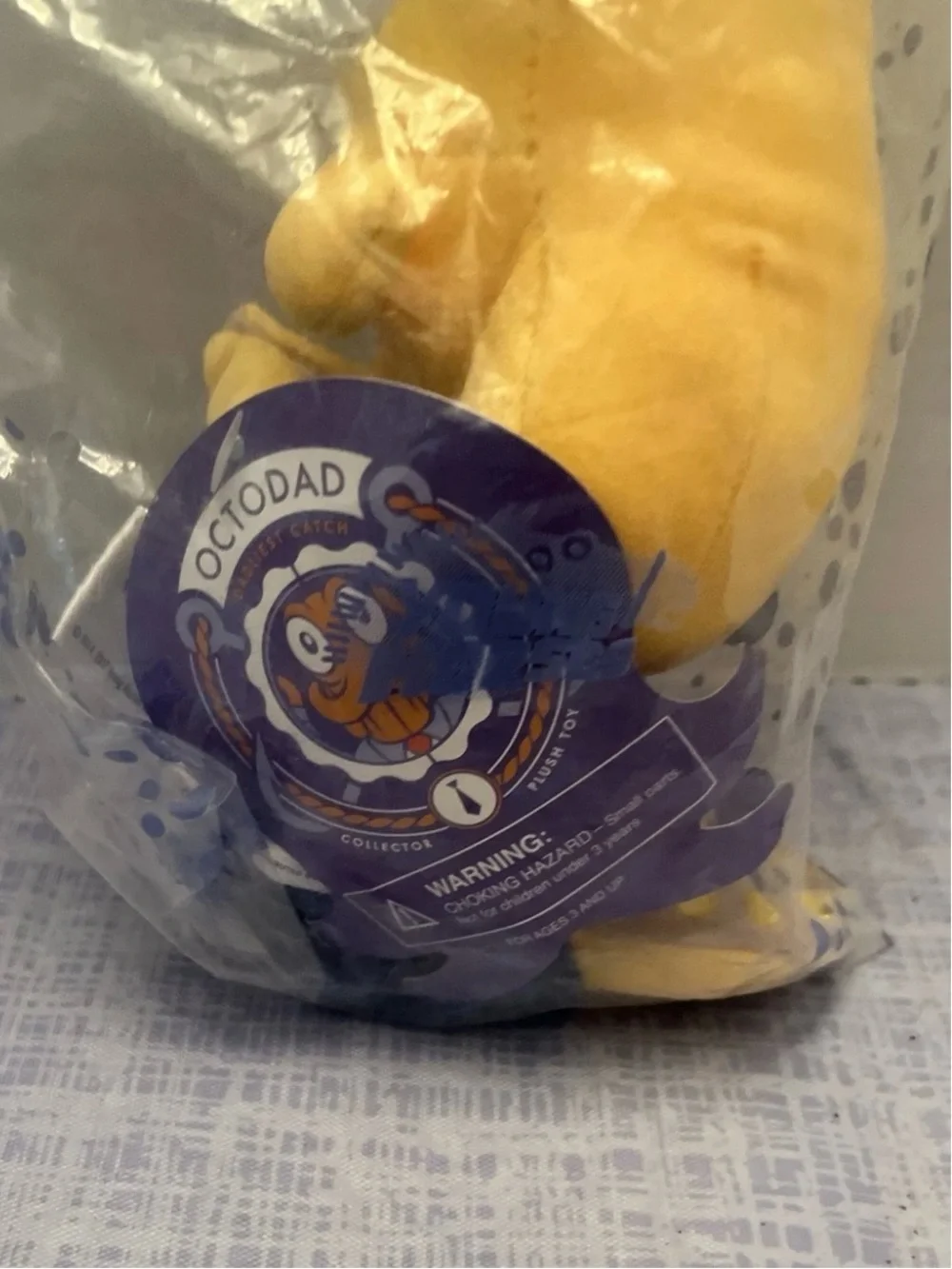NEW PLUSH DOLL FIGURE OCTODAD OCTOPUS DADLIEST CATCH FANGAMER YOUNG HORSES TOY